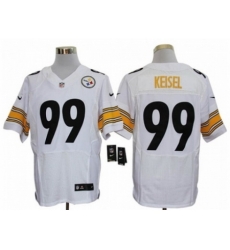 Nike Pittsburgh Steelers 99 Brett Keisel White Elite NFL Jersey Nike Pittsburgh Steelers 99 Brett Keisel White Elite NFL Jersey