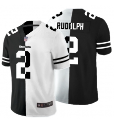 Nike Steelers 2 Mason Rudolph Black And White Split Vapor Untouchable Limited Jersey Nike Steelers 2 Mason Rudolph Black And White Split Vapor Untouchable Limited Jersey