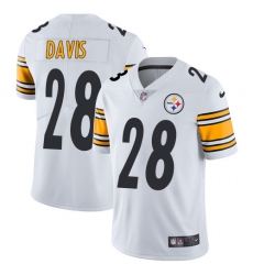 Nike Steelers #28 Sean Davis White Mens Stitched NFL Vapor Untouchable Limited Jersey Nike Steelers #28 Sean Davis White Mens Stitched NFL Vapor Untouchable Limited Jersey