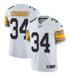Nike Steelers #34 Terrell Edmunds White Mens Stitched NFL Vapor Untouchable Limited Jersey Nike Steelers #34 Terrell Edmunds White Mens Stitched NFL Vapor Untouchable Limited Jersey