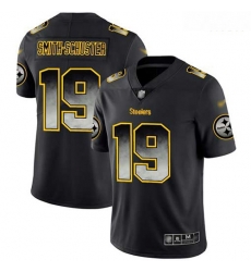 Steelers 19 JuJu Smith Schuster Black Men Stitched Football Vapor Untouchable Limited Smoke Fashion Jersey Steelers 19 JuJu Smith Schuster Black Men Stitched Football Vapor Untouchable Limited Smoke Fashion Jersey