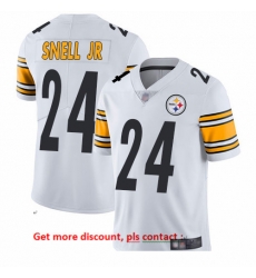 Steelers 24 Benny Snell Jr White Men Stitched Football Vapor Untouchable Limited Jersey Steelers 24 Benny Snell Jr White Men Stitched Football Vapor Untouchable Limited Jersey