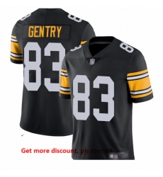 Steelers 83 Zach Gentry Black Alternate Men Stitched Football Vapor Untouchable Limited Jersey Steelers 83 Zach Gentry Black Alternate Men Stitched Football Vapor Untouchable Limited Jersey