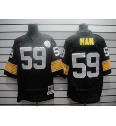 nfl pittsburgh steelers 59 ham black throwback nfl pittsburgh steelers 59 ham black throwback