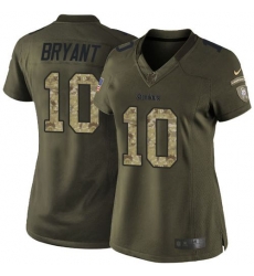 Nike Steelers #10 Martavis Bryant Green Womens Stitched NFL Limited Salute to Service Jersey Nike Steelers #10 Martavis Bryant Green Womens Stitched NFL Limited Salute to Service Jersey