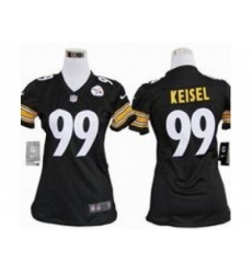 Nike Women NFL Pittsburgh Steelers #99 Keisel Black Jerseys Nike Women NFL Pittsburgh Steelers #99 Keisel Black Jerseys