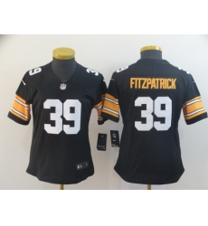 Women Nike Steelers 39 Minkah Fitzpatrick Black Alternate Vapor Untouchable Limited Jersey Women Nike Steelers 39 Minkah Fitzpatrick Black Alternate Vapor Untouchable Limited Jersey