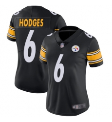Women Steelers 6 Devlin Hodges Black Team Color Stitched Football Vapor Untouchable Limited Jersey Women Steelers 6 Devlin Hodges Black Team Color Stitched Football Vapor Untouchable Limited Jersey