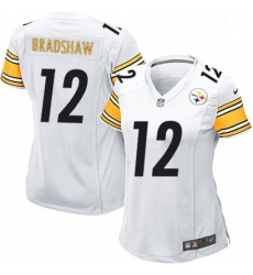 Womens Nike Pittsburgh Steelers 12 Terry Bradshaw Game White NFL Jersey Womens Nike Pittsburgh Steelers 12 Terry Bradshaw Game White NFL Jersey