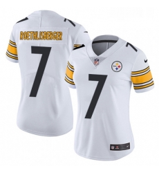 Womens Nike Pittsburgh Steelers 7 Ben Roethlisberger Elite White NFL Jersey Womens Nike Pittsburgh Steelers 7 Ben Roethlisberger Elite White NFL Jersey