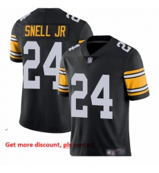 Steelers 24 Benny Snell Jr Black Alternate Youth Stitched Football Vapor Untouchable Limited Jersey Steelers 24 Benny Snell Jr Black Alternate Youth Stitched Football Vapor Untouchable Limited Jersey
