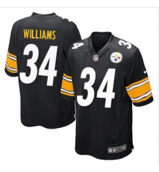 Youth New Steelers #34 DeAngelo Williams Black Team Color Stitched NFL Elite Jersey Youth New Steelers #34 DeAngelo Williams Black Team Color Stitched NFL Elite Jersey