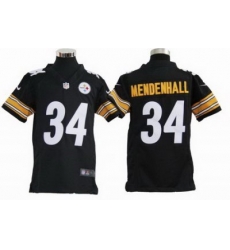 Youth Nike Pittsburgh Steelers 34# Rashard Mendenhall Black Jerseys Youth Nike Pittsburgh Steelers 34# Rashard Mendenhall Black Jerseys