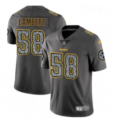 Youth Nike Pittsburgh Steelers 58 Jack Lambert Gray Static Vapor Untouchable Limited NFL Jersey Youth Nike Pittsburgh Steelers 58 Jack Lambert Gray Static Vapor Untouchable Limited NFL Jersey