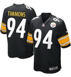 Youth Nike Pittsburgh Steelers 94# Lawrence Timmons Black Color Jersey Youth Nike Pittsburgh Steelers 94# Lawrence Timmons Black Color Jersey