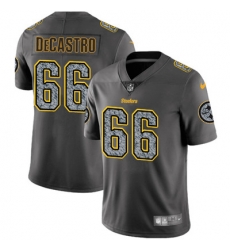 Youth Nike Steelers #66 David DeCastro Gray Static NFL Vapor Untouchable Game Jersey Youth Nike Steelers #66 David DeCastro Gray Static NFL Vapor Untouchable Game Jersey
