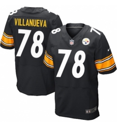 Youth Nike Steelers 78 Alejandro Villanueva Black Elite Jersey Youth Nike Steelers 78 Alejandro Villanueva Black Elite Jersey