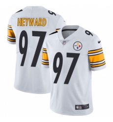 Youth Nike Steelers #97 Cameron Heyward White Stitched NFL Limited Rush Jersey Youth Nike Steelers #97 Cameron Heyward White Stitched NFL Limited Rush Jersey