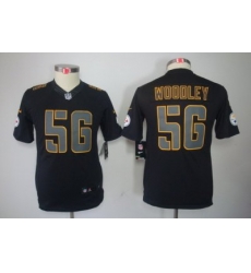 Youth Nike Youth Pittsburgh Steelers #56 Lamarr Woodley Black Impact Limited Jerseys Youth Nike Youth Pittsburgh Steelers #56 Lamarr Woodley Black Impact Limited Jerseys