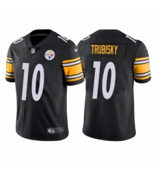 Youth Pittsburgh Steelers #10 Mitchell Trubisky Black Vapor Untouchable Limited Stitched Jersey Youth Pittsburgh Steelers #10 Mitchell Trubisky Black Vapor Untouchable Limited Stitched Jersey
