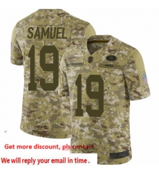49ers 19 Deebo Samuel Camo Men Stitched Football Limited 2018 Salute To Service Jersey 49ers 19 Deebo Samuel Camo Men Stitched Football Limited 2018 Salute To Service Jersey