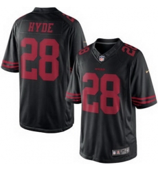 Carlos Hyde San Francisco 49ers Nike Limited Jersey Black Carlos Hyde San Francisco 49ers Nike Limited Jersey Black