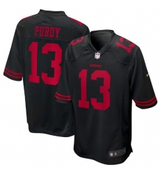 Men San Francisco 49ers #13 Brock Purdy Black Stitched Vapor Limited Football Jersey Men San Francisco 49ers #13 Brock Purdy Black Stitched Vapor Limited Football Jersey