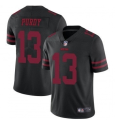 Men San Francisco 49ers 13 Brock Purdy New Black 2023 F U S E Stitched Football Jersey Men San Francisco 49ers 13 Brock Purdy New Black 2023 F U S E Stitched Football Jersey