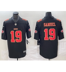 Men San Francisco 49ers 19 Deebo Samuel Black Vapor Untouchable Limited Stitched Jersey Men San Francisco 49ers 19 Deebo Samuel Black Vapor Untouchable Limited Stitched Jersey