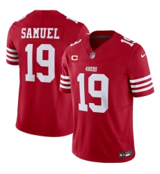 Men San Francisco 49ers 19 Deebo Samuel Red 2023 F U S E With 1 Star C Patch Vapor Untouchable Limited Stitched Football Jersey Men San Francisco 49ers 19 Deebo Samuel Red 2023 F U S E With 1 Star C Patch Vapor Untouchable Limited Stitched Football Jersey