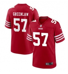 Men San Francisco 49ers 57 Dre Greenlaw Red Stitched Game Football Jersey Men San Francisco 49ers 57 Dre Greenlaw Red Stitched Game Football Jersey