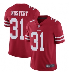 Men's Nike San Francisco 49ers 31 Raheem Mostert Red Team Color Vapor Untouchable Limited Player NFL Jersey Men's Nike San Francisco 49ers 31 Raheem Mostert Red Team Color Vapor Untouchable Limited Player NFL Jersey