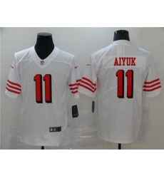 Nike 49ers 11 Brandon Aiyuk White 2020 NFL Draft First Round Pick Color Rush Vapor Untouchable Limited Jersey Nike 49ers 11 Brandon Aiyuk White 2020 NFL Draft First Round Pick Color Rush Vapor Untouchable Limited Jersey