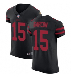 Nike 49ers #15 Pierre Garcon Black Alternate Mens Stitched NFL Vapor Untouchable Elite Jersey Nike 49ers #15 Pierre Garcon Black Alternate Mens Stitched NFL Vapor Untouchable Elite Jersey