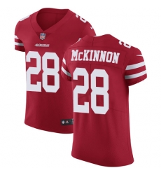 Nike 49ers #28 Jerick McKinnon Red Team Color Mens Stitched NFL Vapor Untouchable Elite Jersey Nike 49ers #28 Jerick McKinnon Red Team Color Mens Stitched NFL Vapor Untouchable Elite Jersey