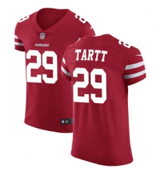 Nike 49ers #29 Jaquiski Tartt Red Team Color Mens Stitched NFL Vapor Untouchable Elite Jersey Nike 49ers #29 Jaquiski Tartt Red Team Color Mens Stitched NFL Vapor Untouchable Elite Jersey