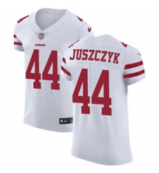 Nike 49ers #44 Kyle Juszczyk White Mens Stitched NFL Vapor Untouchable Elite Jersey Nike 49ers #44 Kyle Juszczyk White Mens Stitched NFL Vapor Untouchable Elite Jersey