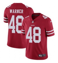 Nike 49ers #48 Fred Warner Red Team Color Mens Stitched NFL Vapor Untouchable Limited Jersey Nike 49ers #48 Fred Warner Red Team Color Mens Stitched NFL Vapor Untouchable Limited Jersey