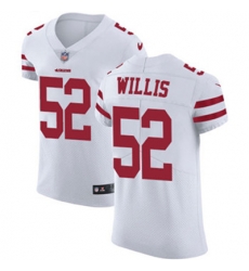 Nike 49ers #52 Patrick Willis White Mens Stitched NFL Vapor Untouchable Elite Jersey Nike 49ers #52 Patrick Willis White Mens Stitched NFL Vapor Untouchable Elite Jersey