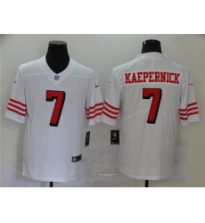 Nike 49ers 7 Colin Kaepernick White Color Rush Vapor Untouchable Limited Jersey Nike 49ers 7 Colin Kaepernick White Color Rush Vapor Untouchable Limited Jersey