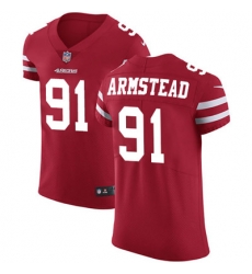 Nike 49ers #91 Arik Armstead Red Team Color Mens Stitched NFL Vapor Untouchable Elite Jersey Nike 49ers #91 Arik Armstead Red Team Color Mens Stitched NFL Vapor Untouchable Elite Jersey
