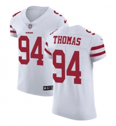 Nike 49ers #94 Solomon Thomas White Mens Stitched NFL Vapor Untouchable Elite Jersey Nike 49ers #94 Solomon Thomas White Mens Stitched NFL Vapor Untouchable Elite Jersey