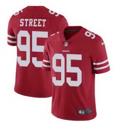 Nike 49ers 95 Kentavius Street Red Vapor Untouchable Limited Jersey Nike 49ers 95 Kentavius Street Red Vapor Untouchable Limited Jersey