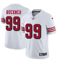 Nike 49ers 99 DeForest Buckner White Color Rush Vapor Untouchable Limited Jersey Nike 49ers 99 DeForest Buckner White Color Rush Vapor Untouchable Limited Jersey