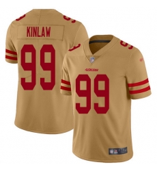 Nike 49ers 99 Javon Kinlaw Gold Men Stitched NFL Limited Inverted Legend Jersey Nike 49ers 99 Javon Kinlaw Gold Men Stitched NFL Limited Inverted Legend Jersey