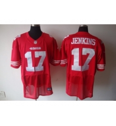 Nike San Francisco 49Ers 17 A.J. Jenkins Red Elite NFL Jersey Nike San Francisco 49Ers 17 A.J. Jenkins Red Elite NFL Jersey