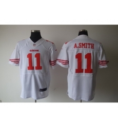 Nike San Francisco 49ers 11 Alex Smith White Elite NFL Jersey Nike San Francisco 49ers 11 Alex Smith White Elite NFL Jersey