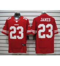 Nike San Francisco 49ers 23 LaMichael James Red Elite NFL Jersey Nike San Francisco 49ers 23 LaMichael James Red Elite NFL Jersey