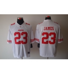 Nike San Francisco 49ers 23 LaMichael James White Limited NFL Jersey Nike San Francisco 49ers 23 LaMichael James White Limited NFL Jersey