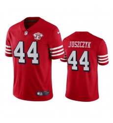 Nike San Francisco 49ers 44 kyle juszczyk Red Rush Men 75th Anniversary Stitched NFL Vapor Untouchable Limited Jersey Nike San Francisco 49ers 44 kyle juszczyk Red Rush Men 75th Anniversary Stitched NFL Vapor Untouchable Limited Jersey